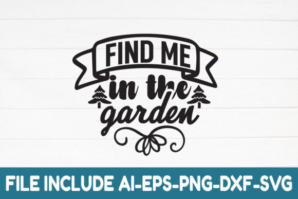 Find Me in the Garden: Graphics for Crafts