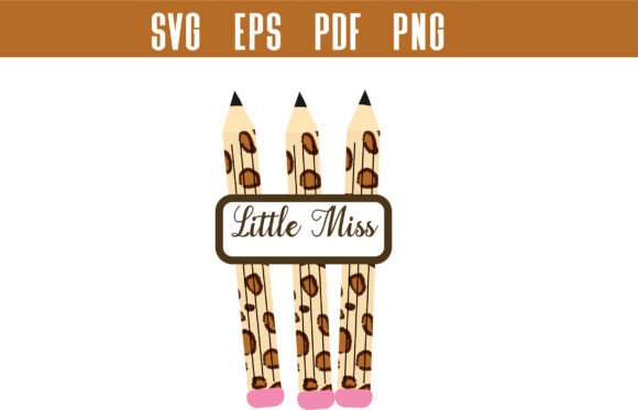Little Miss SVG School Design: Graphics for Crafts