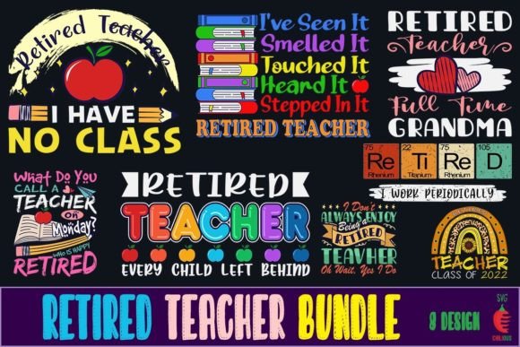 Review: Retired Teacher FREE SVG Bundle for Embroidery