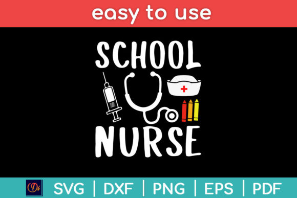 School Nurse SVG: Graphics for Crafts & Branding