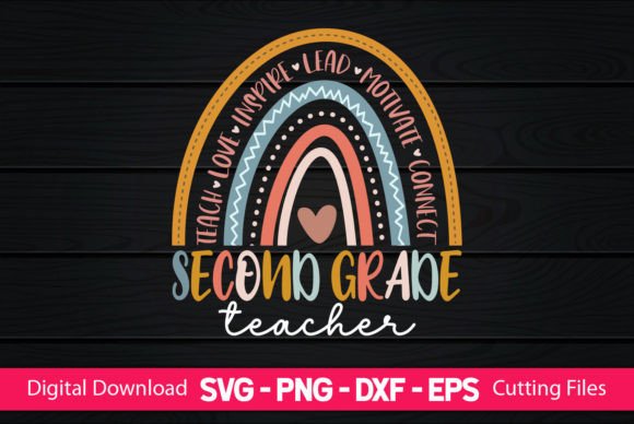 Second Grade Teacher Sublimation: Graphics for Crafts