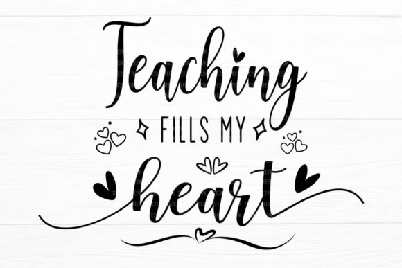 Teacher Life SVG: Graphics for Crafts & Sales
