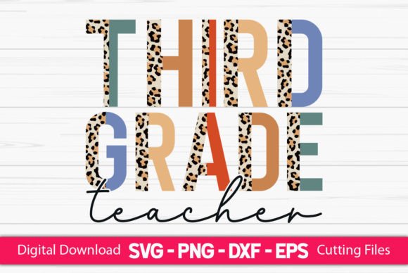 Third Grade Teacher Sublimation: Graphics for Crafts