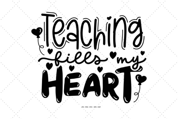 Valentine Teacher Graphics for Crafts & Blogs