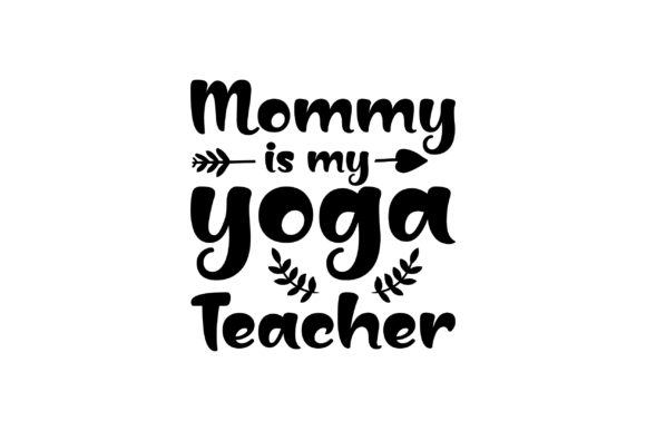 Yoga Teacher Craft SVG: Graphics for Crafts